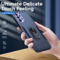 For Samsung Galaxy A33 5G Pioneer Armor Heavy Duty PC + TPU Phone Case with Holder.