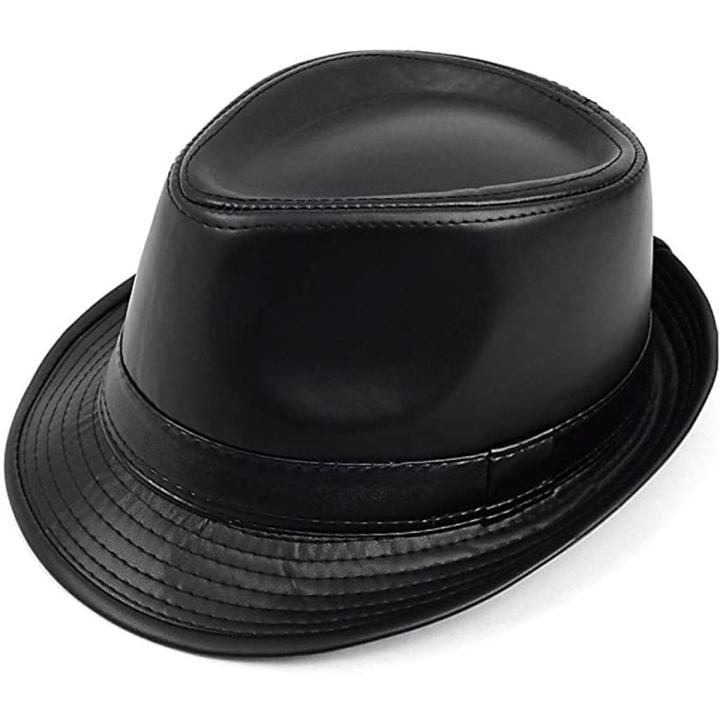 F&m Hat Private Label Fedora Hats Unisex Mens Women Black
