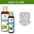 Neem Oil -100gm  (Shadin Organic) Natural & Pure, Cold Press, 100% Pure Cold Pressed - Great for Skin Care, Hair Care, Massage Oil, Nails, Acne, & Moisturizer for Dry Skin. 