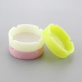 Luminous Silicone Ashtray Premium High Temperature Heat Resistant Anti-fall Round Ashtray For ing Accessories.