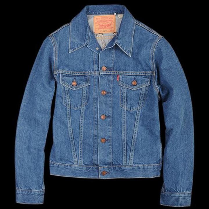 Blue Fashionable Denim Jacket For Men - Denim Jacket