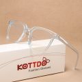 KOTTDO Classic Anti-blue Light Computer Eye Glasses Frames for Men Vintage Square Plastic Glasses Frame Women 2022. 