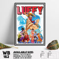 One Piece Anime Manga series Wall Canvas Home Decoration Wall Canvas Art Decoration - WB162 - DDecorator - Minimalistic Sophistication.
