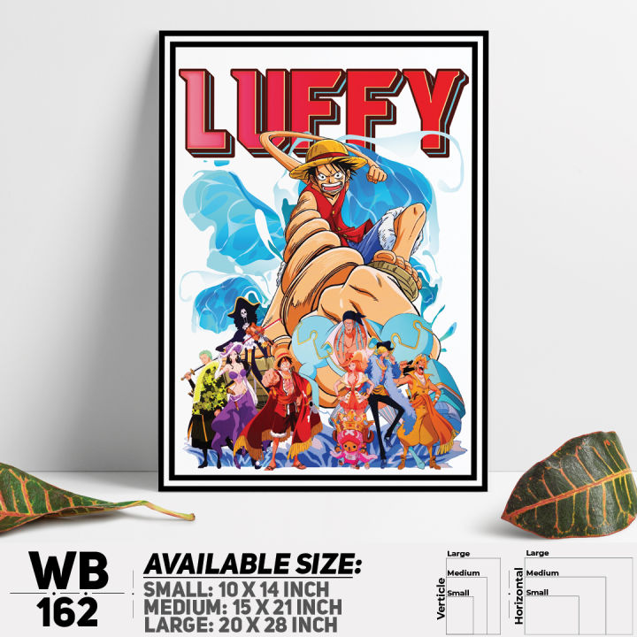 One Piece Anime Manga series Wall Canvas Home Decoration Wall Canvas Art Decoration - WB162 - DDecorator - Minimalistic Sophistication