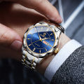 Men's Stainless Steel Wristwatch, Male Quartz Watch, Waterproof, Luminous, Date Week, Top Brand, Luxury, New, 2024. 