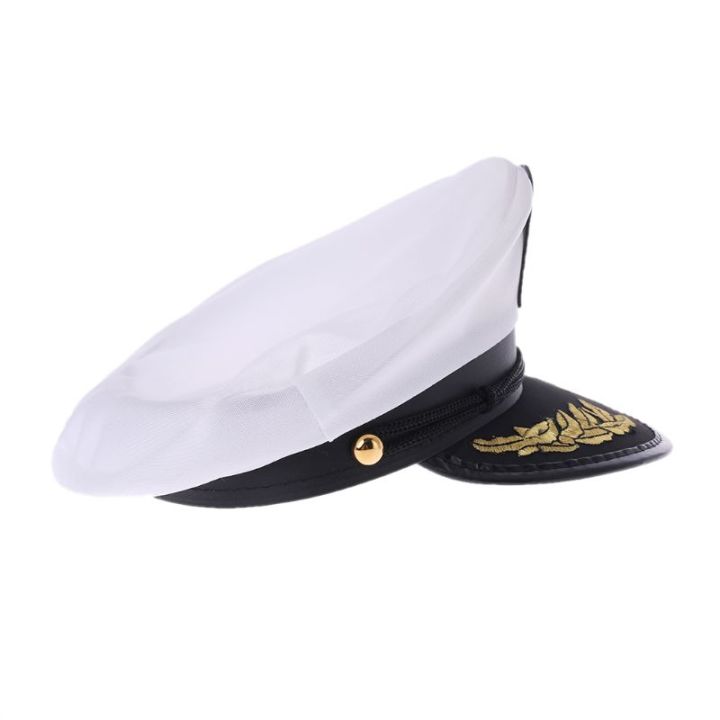 Alien%20White%20Adult%20Yacht%20Boat%20Captain%20Navy%20Cosplay%20Dress%20Hat%20-%20Image%202