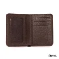 Avro Men's Soft PU Leather Business Wallet Multi-Card Slot With ID Holder Solid Color Travel Money Bag For Men.