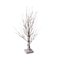 Tabletop Tree, White Tree with LED Lights, Warm White Small Tree Lights Battery Powered , Lighted Tree.