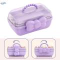 Girl Hair Accessories Storage Box Hair Accessory Organizer Cute Jewelry Organizer Container for Scrunchies Hair Ties Barrette Hairpin. 