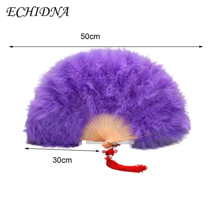 Folding%20Feather%20Fan%20Exquisite%20Champagne%20Fan%20with%20Tassels%20Elegant%20Handheld%20Feather%20Fan%20for%20Luxurious%20Events%20Photo%20Prop%20Fan%20-%20Image%202