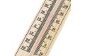 Traditional Wooden Room Thermometer to Measure Room Temperature - Can be used Indoor or Outdoor and is Ideal for Home, Office, Garden, Greenhouse or Garage. 