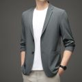 Sun Protection Clothing Men 2023 New Ice Silk Lightweight Spring and Summer Thin Mens Blazer Jacket Smart Casual Male Suit Coat.
