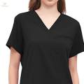 Womens Uniform Scrub Set Nurse Top and Joggers Pants Breathable Workwear. 
