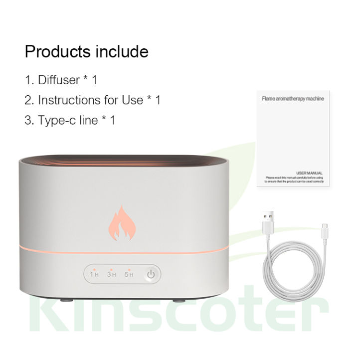 250ml%20Flame%20Humidifier%201/3/5H%20USB%20Smart%20Timing%20LED%20Electric%20Aroma%20Diffuser%20Simulation%20Fire%20Night%20Lamp%20-%20Image%207