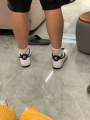 Pure OriginalAir Force 1 Low White and Black Panda Low-Top Sneakers Easy Wear Couple Shoes Unisex Shoes. 