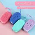 Silicone Body Scrubber Bath Sponge - 2 in 1 Exfoliating Body Brush. 