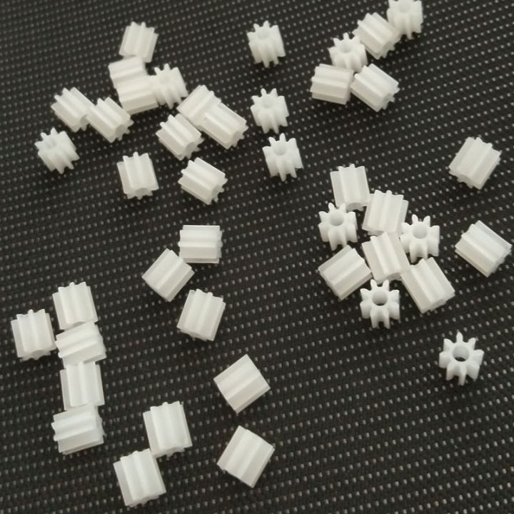 10pc%20Diy%20Toy%20Motor%20Gear%20130motor%200.5m%202mm%20Nylon%20Copper%20Shaft%208t/9t/12t/15t%20Mini%204wd%20Motor%20Gear%20Box%20Gear%20Reducer%20Gearbox%20Rc%20Parts%20-%20Image%203