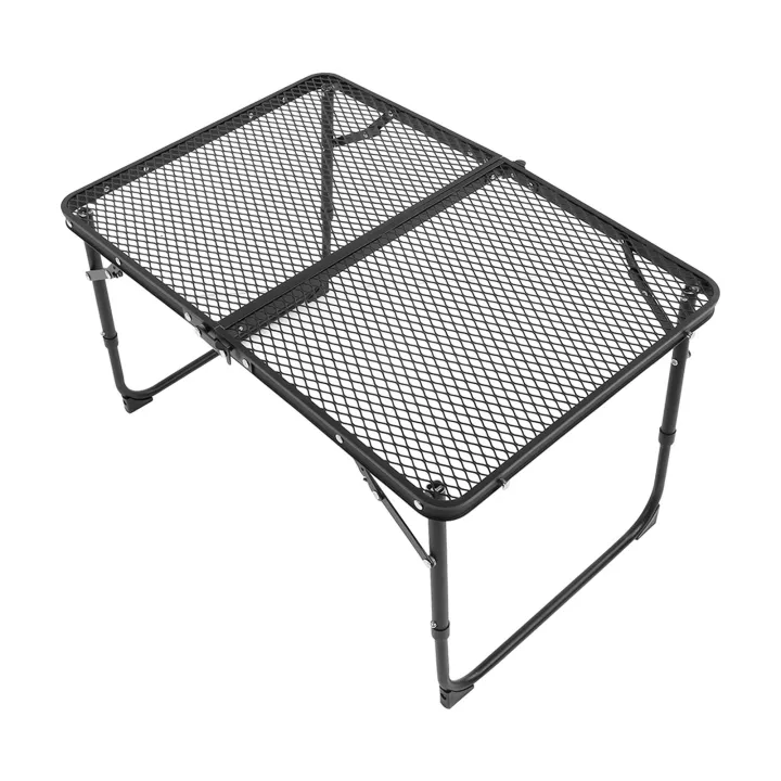 Iron%20Mesh%20Table,%20Camping%20Portable%20Folding%20Table%2030kg%20Bearing%20Handle%20Design%20for%20Picnics%20-%20Image%207