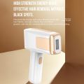 Permanent IPL Whole Body Hair Removal Device Household Strong Pulse Sapphire Freezing Point Hair Removal Device with Goggles and Shaver.