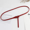 Fashion Knot Belts Soft Knotted Strap Belt Long Dress Accessories Lady Waistband.