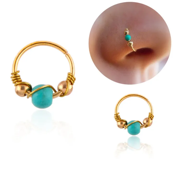 【Special Promotion】 1Piece Boho Nose Ring Cartilage Piercing Earring ...