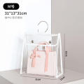 Organize Bags Plastic Hanging Bag Deposit Waterproof Bag Handbag Storage Bag Bag.