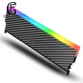 Ddr Memory Cooler Rgb Ram Heatsink Cooler for Ddr2 Ddr3 Ddr4 Ddr5 Desktop Memory Module Sync Compatible Pc Accessories 5v 3pin Argb Heatsink. 