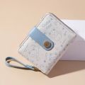 Japanese Cute Cat Girls Wallet Short Student Card Holder Money Bag Zipper Zero Wallets for Women кошелек женский Cartera 카드지갑. 