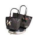 Dogtooth bag South Korea's new large-capacity one-shoulder Dongdaemun Tote women's hand-held cross-border women's bag authentic fashion emo. 