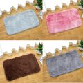 Thick velvet super absorbent bathroom door mats, non-slip bedroom mats, bathroom carpets, kitchen mats Bathroom Carpet High-hair-40cmx60cm.