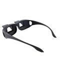 YURERSH Funny Lazy Man Glasses Men Women Children Lying Down TV View HD Comfortable Reading Glass Lenses Refractive Glasses Y21. 