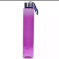 Portable Plastic Water Bottle - Pink. 