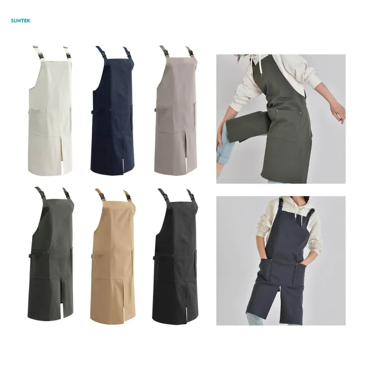 Kitchen%20Apron%20Dishwashing%20Apron%20Bib%20Apron%20for%20Restaurant%20Grilling%20Uniform%20-%20Image%207