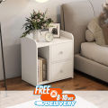 Andormahal Unique Bedside table Made of Melamine Laminated Board. 
