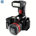 Building Blocks Creative Series, Simulation Retro SLR Polaroid Camera Micro Particle Assembly Model, KankongAgu.