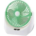Lithium rechargeable mini table fan with LED light -1880.