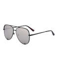 New Fashion Metal Magnificent Women's Sunglasses, Personalized Vanguard Pilot Glasses, 7020. 