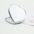Cosmetic Magnifying Pocket Mirror X10 Simple Metal Makeup Mirror For Purse Travel Bag Home Office Double-Sided Girls Mirror. 