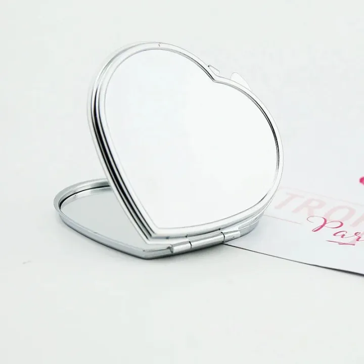 Cosmetic%20Magnifying%20Pocket%20Mirror%20X10%20Simple%20Metal%20Makeup%20Mirror%20For%20Purse%20Travel%20Bag%20Home%20Office%20Double-Sided%20Girls%20Mirror%20-%20Image%205