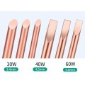 Pure Copper Welding Tool 30/40/60W External Heat Soldering Iron Tip Solder Iron Head Replacement. 