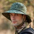 Summer Hat Panama for Men Women Sunscreen Visor Outdoor Fishing Hiking Fisherman's Hat Beach Boonie Hat Bucket Hat. 