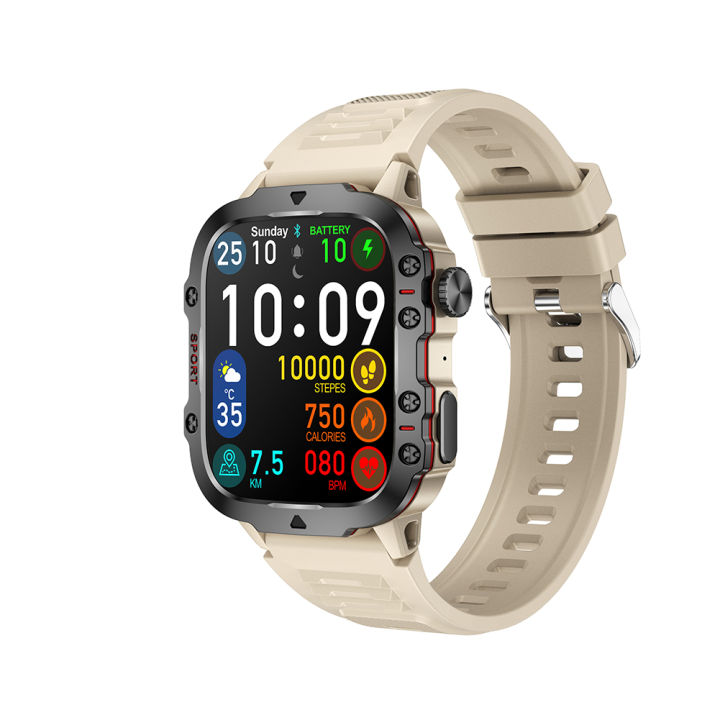 Qiunery%20QX11%20Smart%20Watch%20Sleeping%20Heart%20Rate%20Blood%20Oxygen%20Blood%20Pressure%20Monitor%20Waterproof%20Fitness%20Watch%20With%201.96%20Inch%20Touch%20Screen%20For%20Smart%20Phones%20Tablet%20Laptop%20-%20Image%202