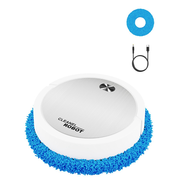 Intelligent Mopping Robot Household Wet and Dry Mopping Machine Portable Rechargeable Cleaning Machine Vacuum Cleaner Easy Install -A
