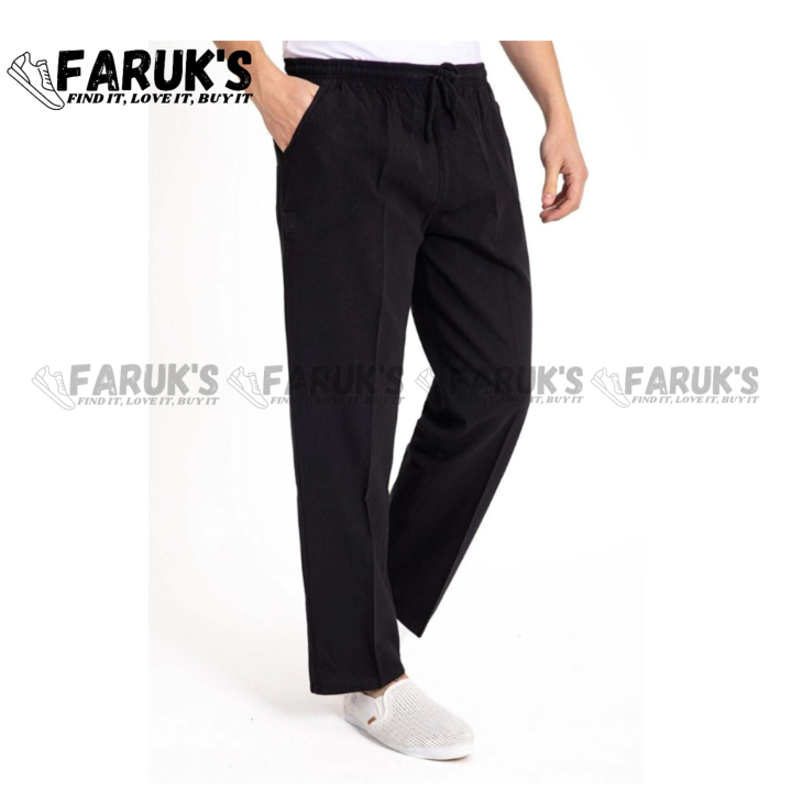 Black%20Color%20Semi%20Narrow%20Stretch%20Pajama%20for%20Men%20-%20Image%202