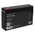 Lead Acid Battery 6V 7Ah Sealed Battery For Kids Ride On Power Car Wheels Rechargeable Fan. 