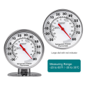 4X Stainless Refrigerator Thermometer Freezer Temperature Gauge Mini Thermometer Grill for Home Kitchen Food.