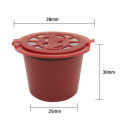1/3Pcs Refillable Reusable Refill Coffee Capsule Filters for Coffee Machine with Brush Spoon Coffee Accessories.