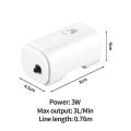 Ultra Silent 3W 220V-240V Aquarium Silent Air Pump Fish Tank Mini Air Compressor 110V Oxygen Pump Aquarium Fish Tank Oxygen Pump. 
