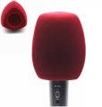 Microphone Covers Flocked Mic Foam Windscreen Triangle for Handheld mic. 
