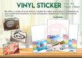 I-Tech Vinyl Waterproof Sticker Transparent / Matte / Glossy. 